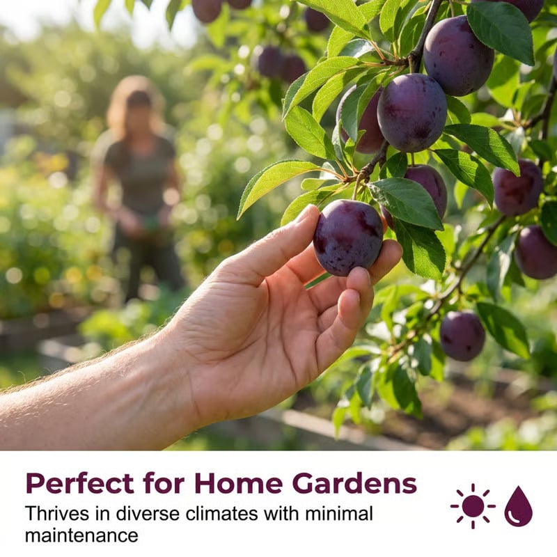 ⏰VIP Shipping Today Only⏰🍑Heirloom Non-GMO Grafted Plum Tree