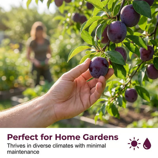⏰VIP Shipping Today Only⏰🍑Heirloom Non-GMO Grafted Plum Tree